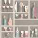 Papel pintado Cole & Son Fornasetti Senza Tempo Cocktail 114-23044