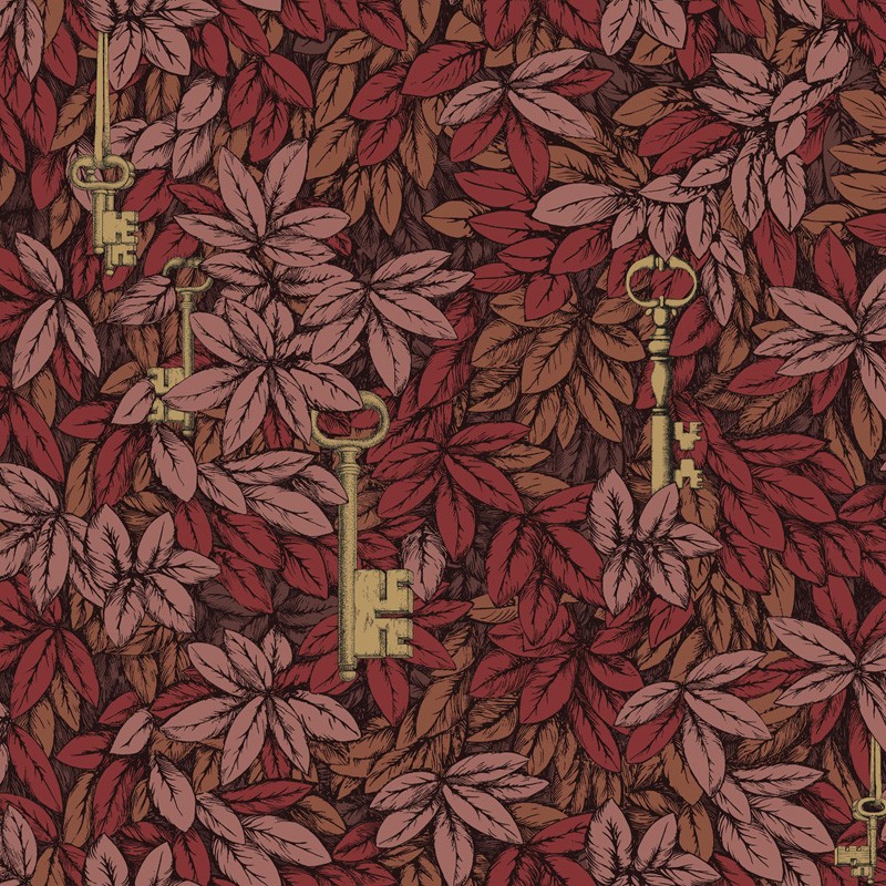 Papel pintado Cole & Son Fornasetti Senza Tempo Chiavi Segrete 114-9019