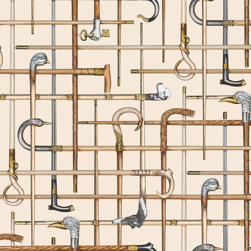 Papel pintado Cole & Son Fornasetti Senza Tempo Bastoni 114-14026