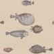 Papel pintado Cole & Son Fornasetti Senza Tempo Acquario 114-16033