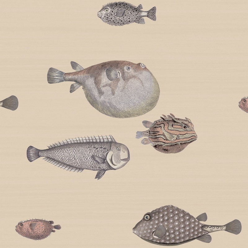 Papel pintado Cole & Son Fornasetti Senza Tempo Acquario 114-16033