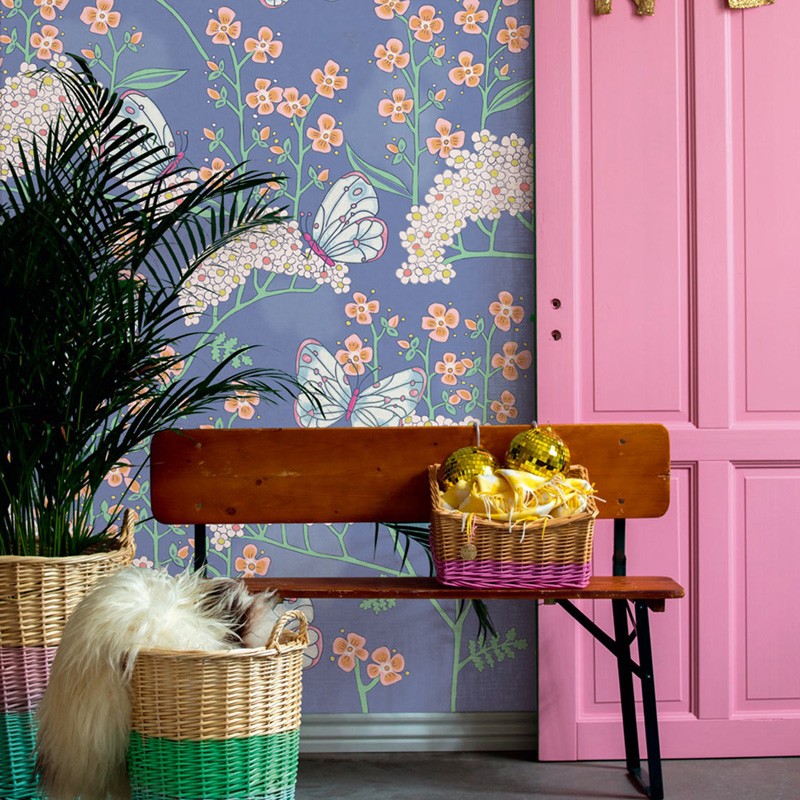 Mural Eijffinger Rice 2 Butterflies & Flowers 383620