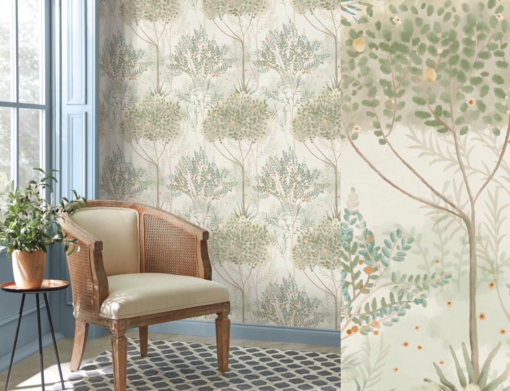 Papel pintado Mediterranean MN1821 de York