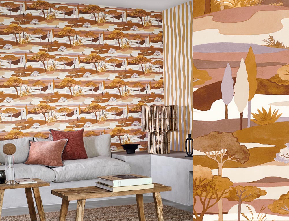 Papel pintado L'Île aux Oiseaux  75870304 de Casamance
