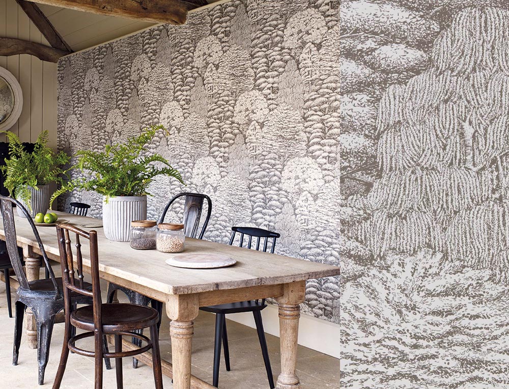 Papel pintado Arboretum 215716 de Sanderson