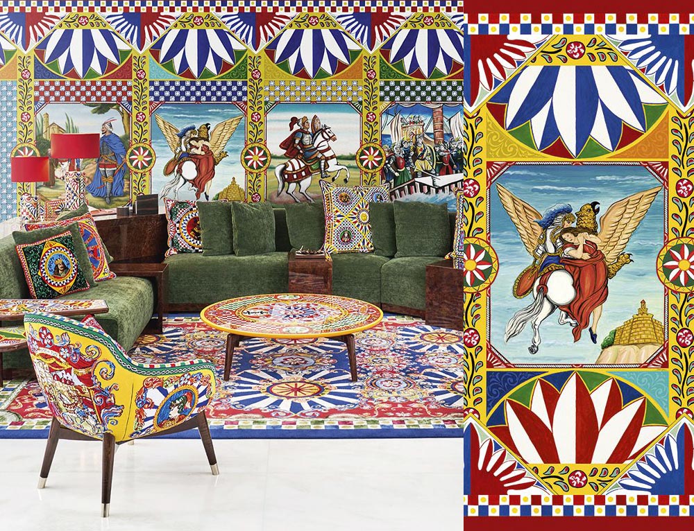 Mural decorativo Dolce & Gabbana TCW008 TCAHP UC077