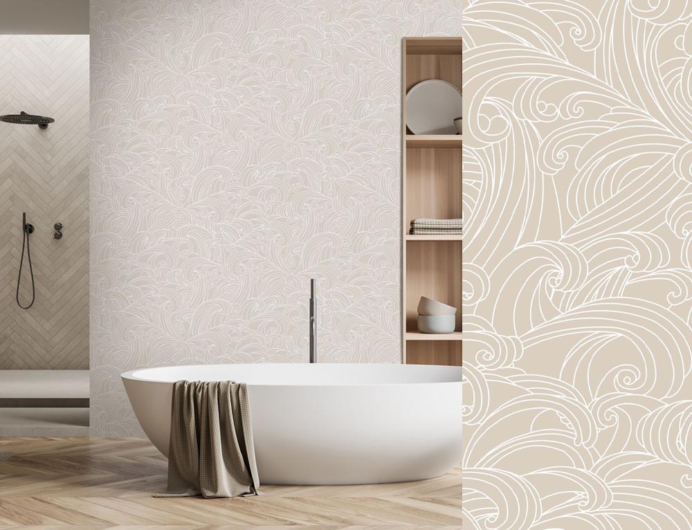 Papel pintado Art Decó 8333 de Kemen Wallcoverings