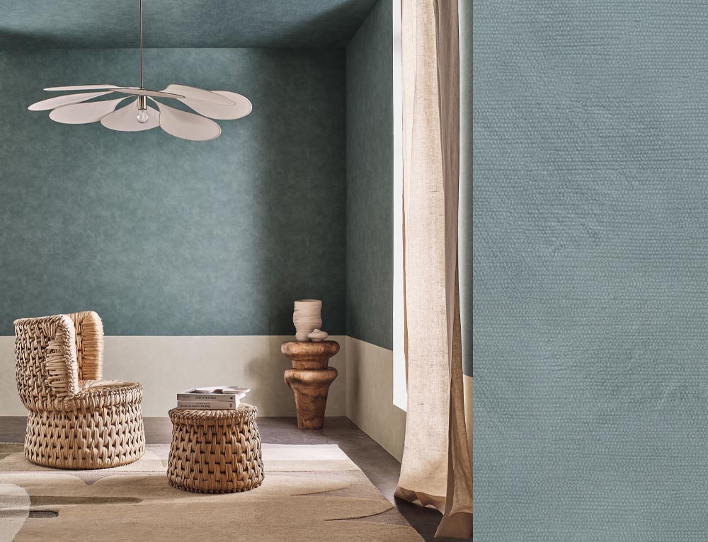 Papel pintado La Chaux Argile B75496324 de Casamance
