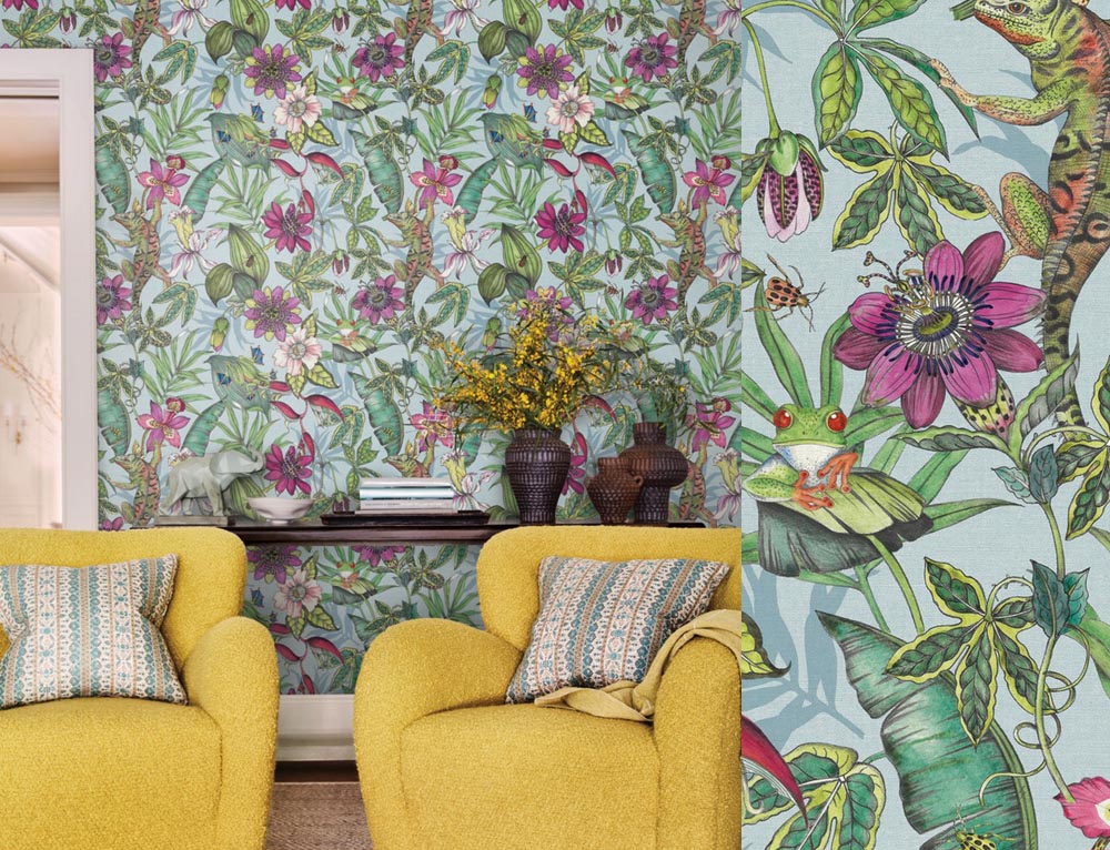 Papel pintado Blooms BL1701 de York Wallcoverings