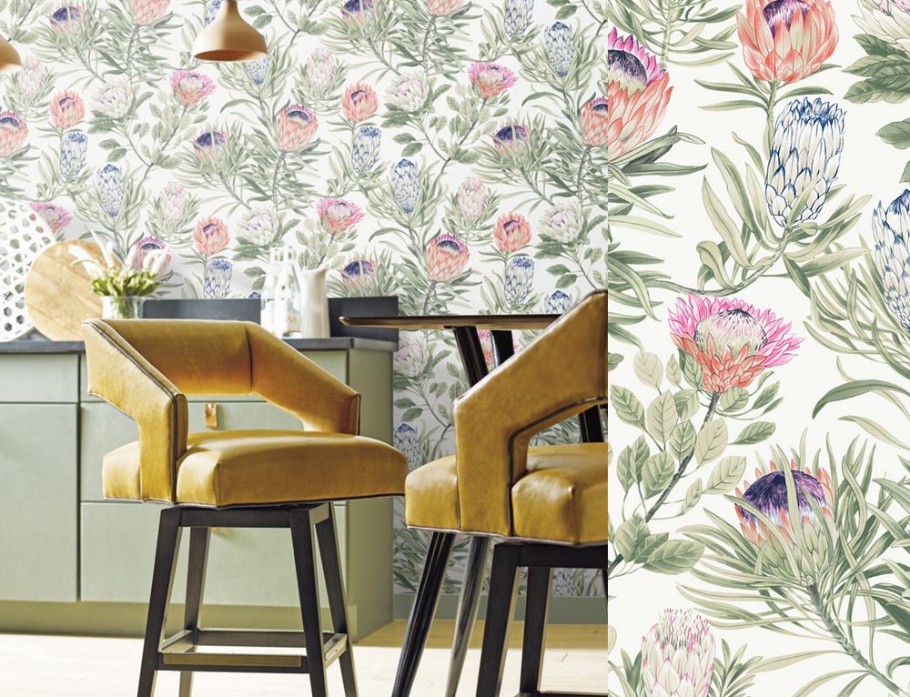 Papel pintado Blooms BL1752 de York Wallcoverings