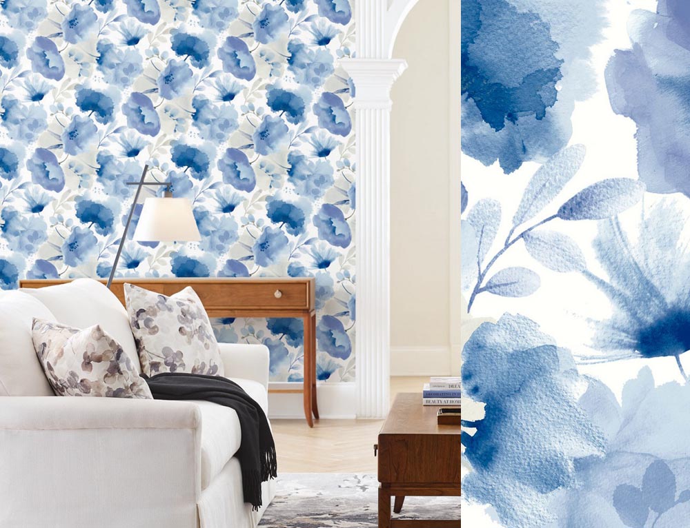 Papel pintado Blooms BL1773 de York Wallcoverings