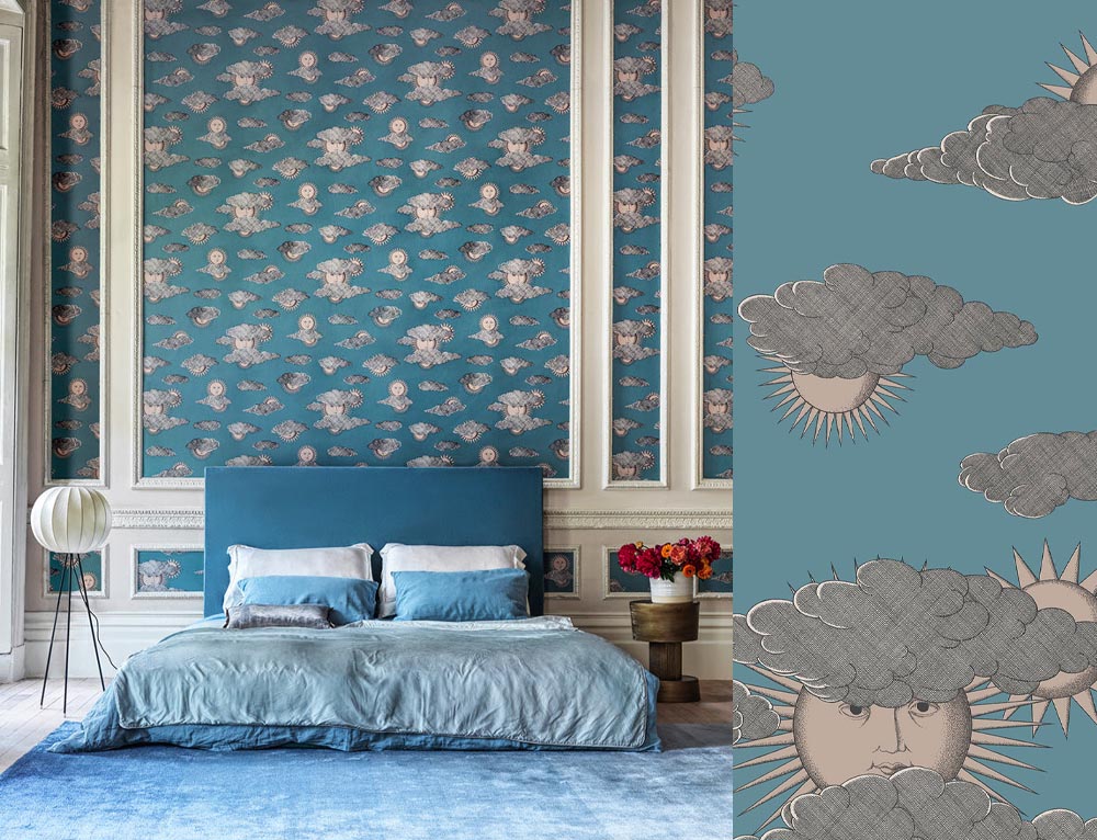 Papel pintado Fornasetti Senza Tempo II 123-2010 de Cole & Son
