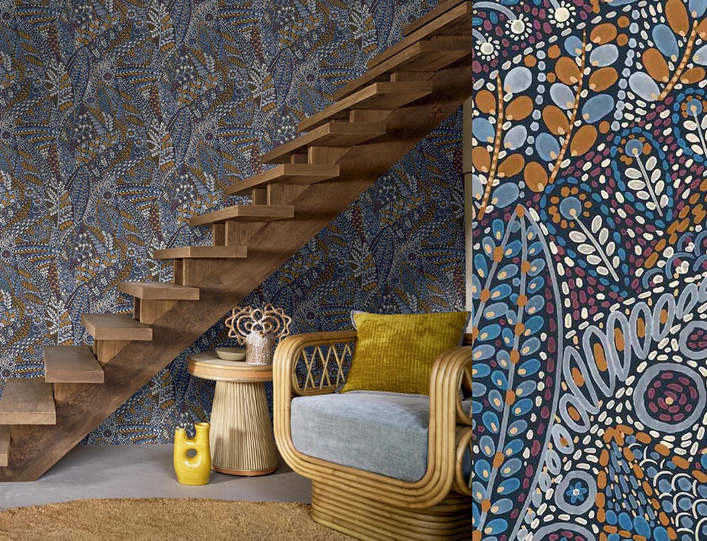 Papel pintado Casa Azul 76310712 de Casamance