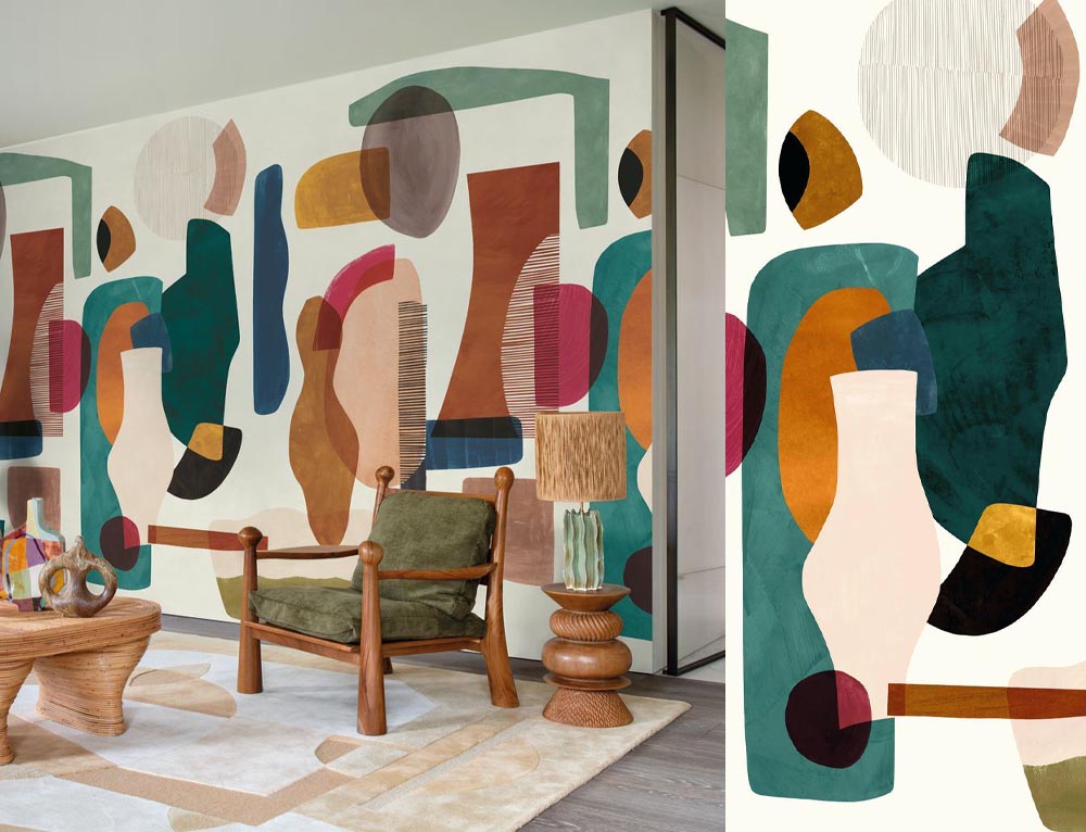 Mural decorativo Panoramas 3 76350304 de Casamance