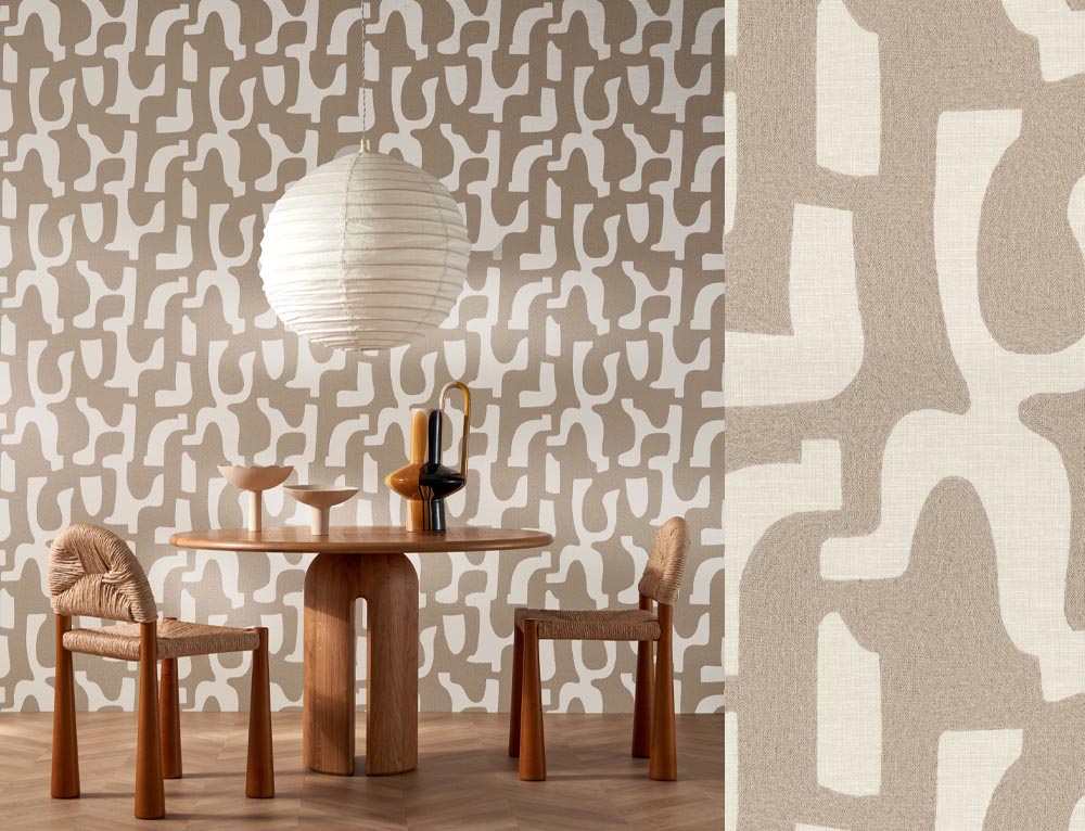 Papel pintado Le Lin 3 76560100 de Casamance