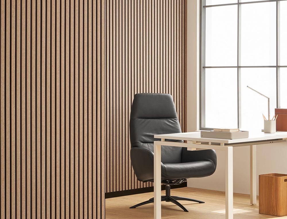 Paneles Acústicos SlimWall Lines de Texdecor