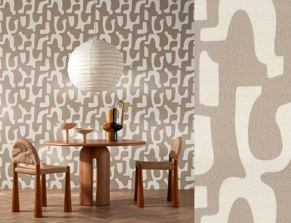 Papel pintado Le Lin 3 7656 01 00 de Casamance