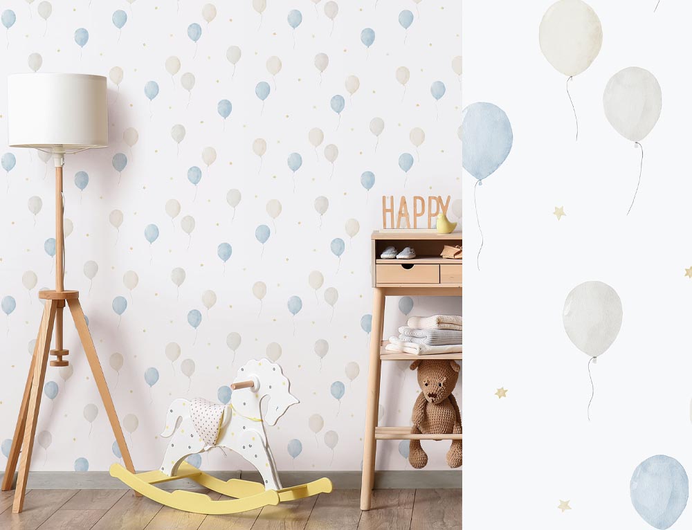 Papel pintado infantil Enzo 2570-6635 de Colowall