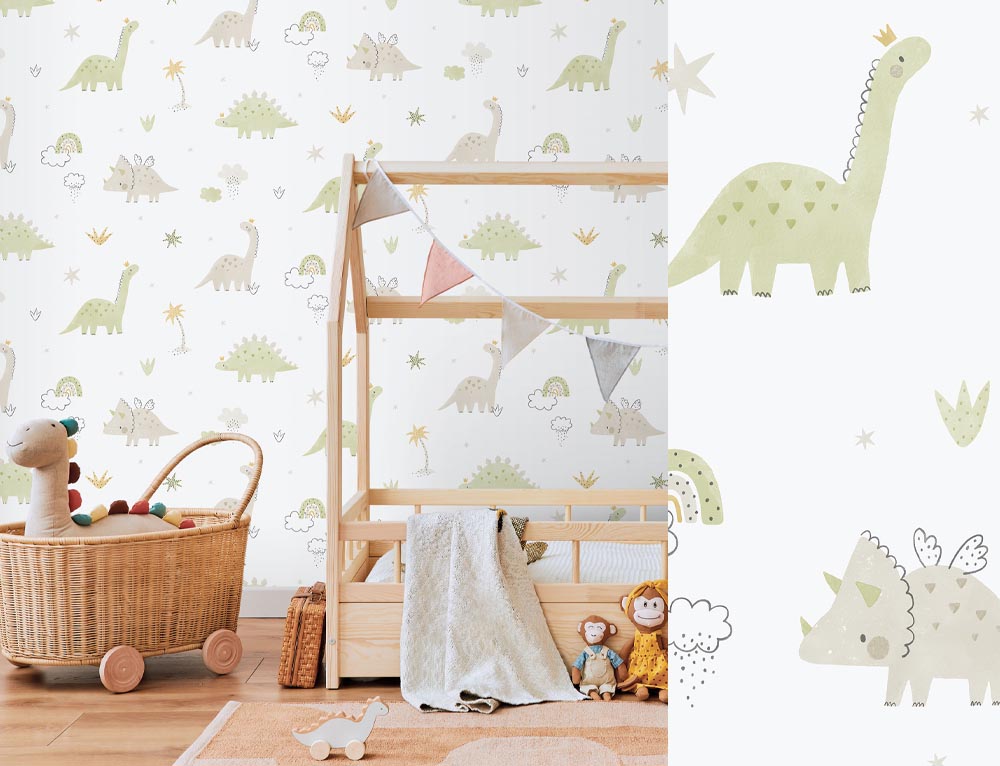 Papel pintado infantil Enzo 2570-6645 de Colowall