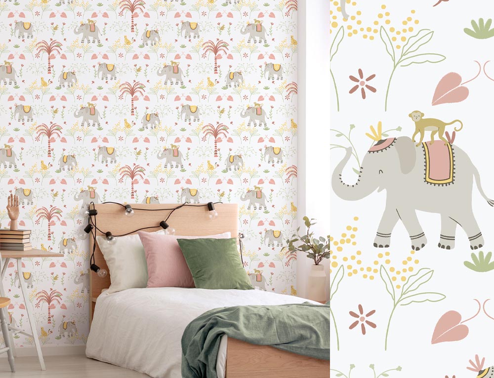 Papel pintado infantil Enzo 2570-6655 de Colowall