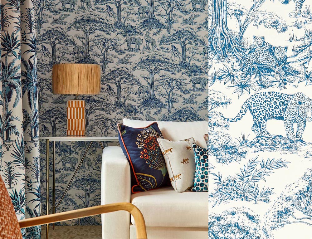 Papel pintado Breeganjane W0185-01 de Clarke & Clarke