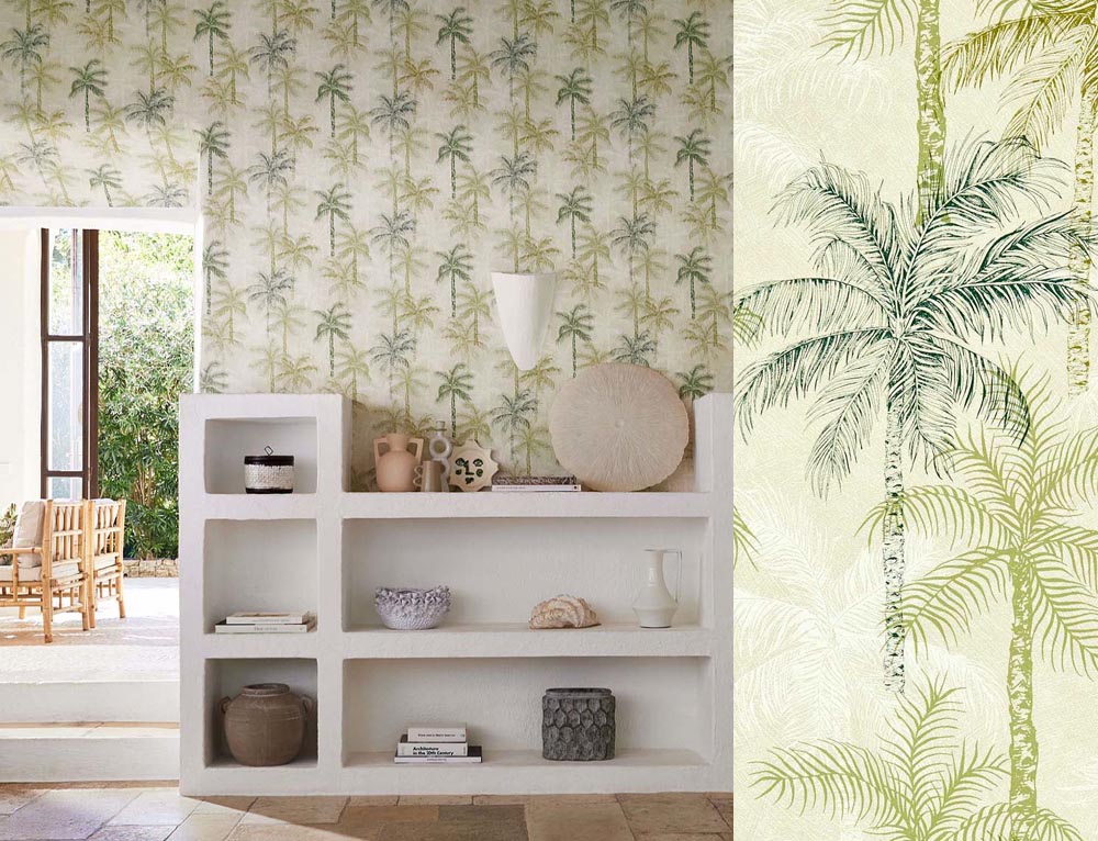 Papel pintado Breeganjane W0189-04 de Clarke & Clarke