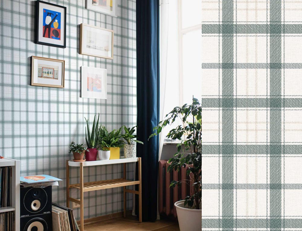 Papel pintado Stripes & Checks A00763 de Coordonné