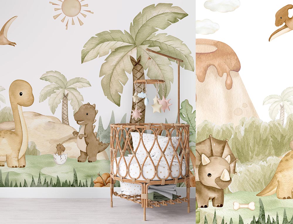Mural infantil Kikki Belle & Oliver Robins BR 4023 M