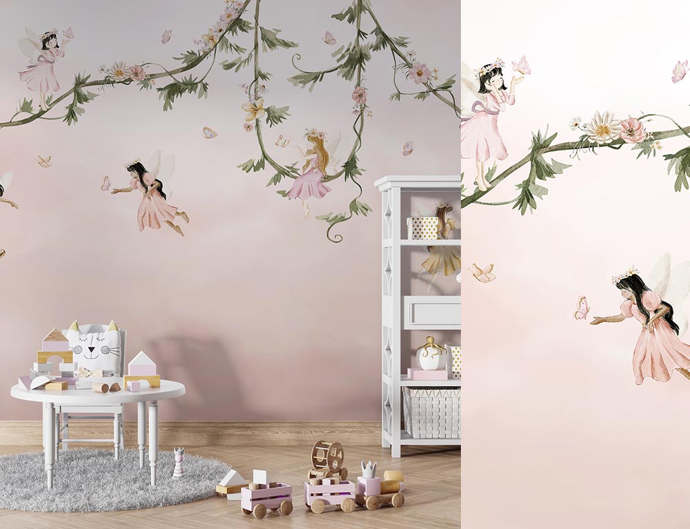 Mural infantil Kikki Belle & Oliver Robins BR 4027 M