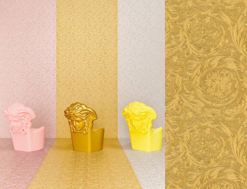Papel pintado Versace IV Barocco Metallics 36692-3