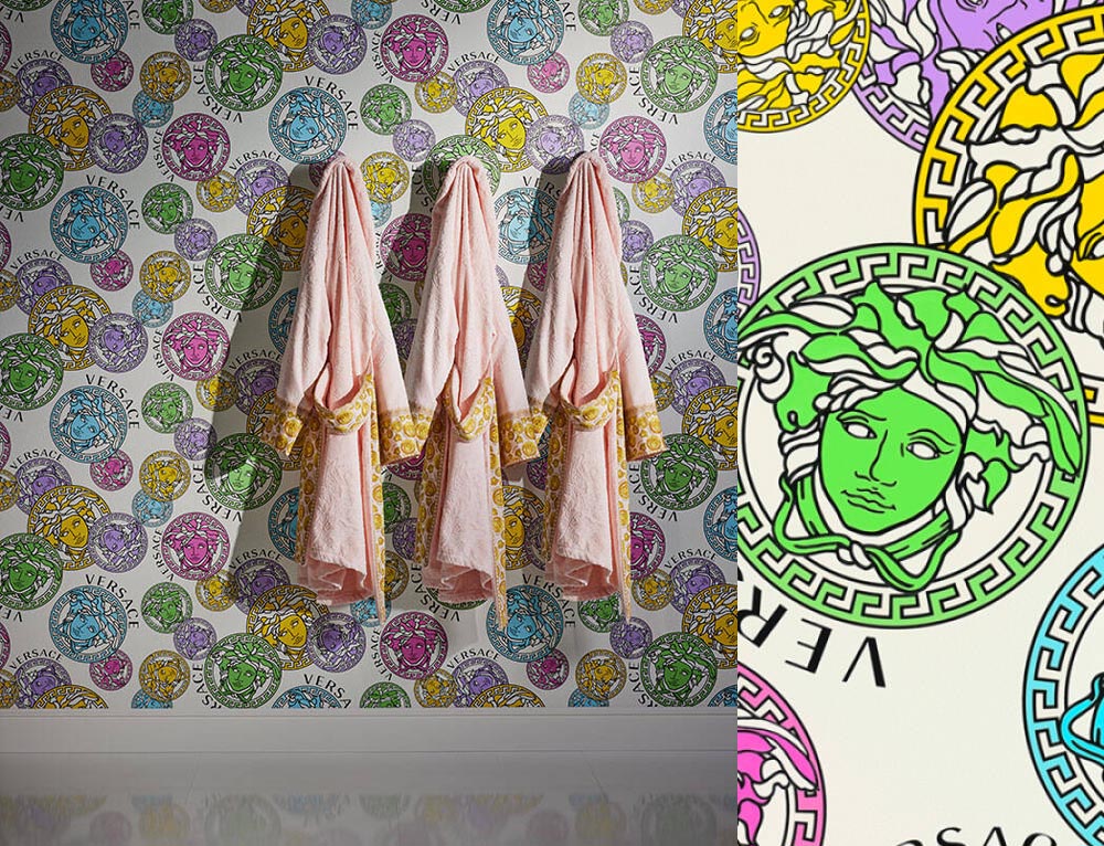 Papel pintado Versace V Medusa 38610-1