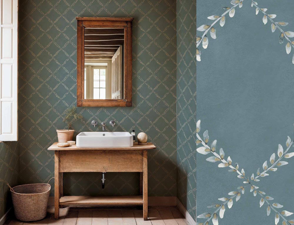 Papel Pintado Ybarra & Serret x Coordonné Cotswolds Ivy-Garland YSP0518