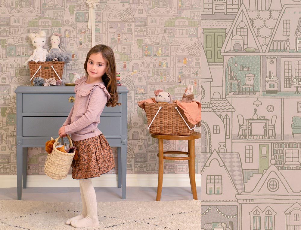 Papel pintado Majvillan Poetry Dollhouse 147-02