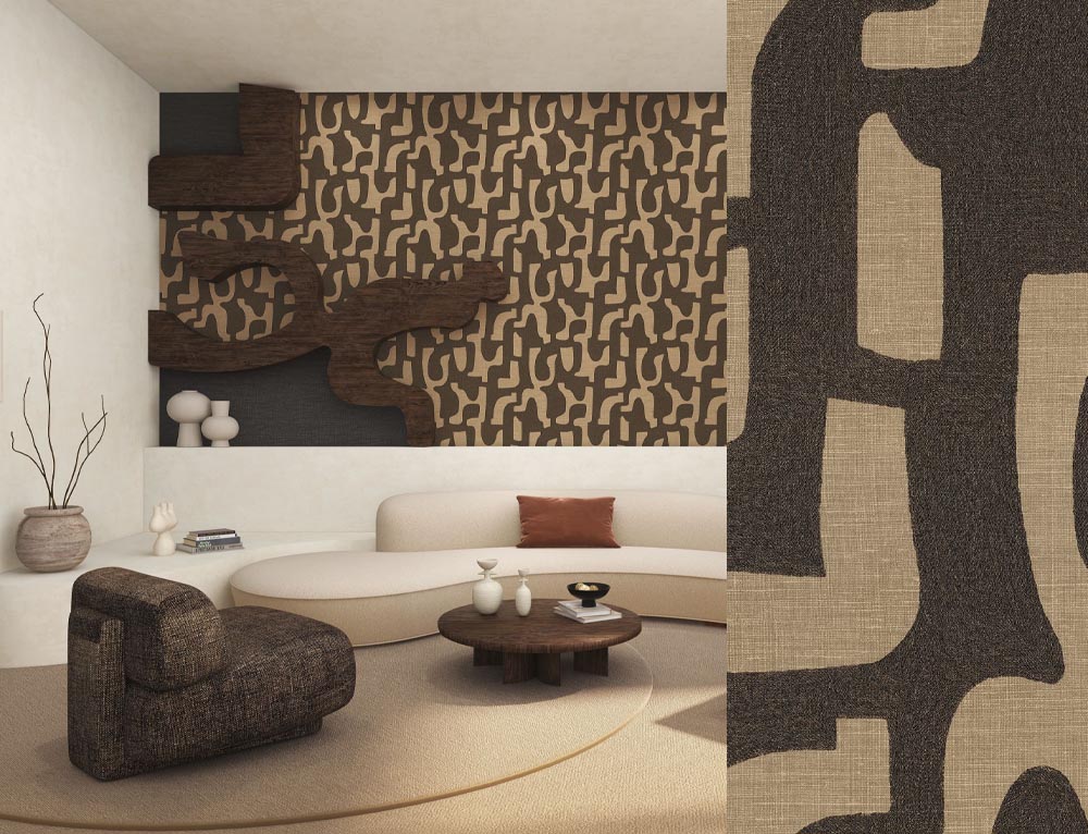 Papel pintado Casamance Srean Le Lin 3 76560304