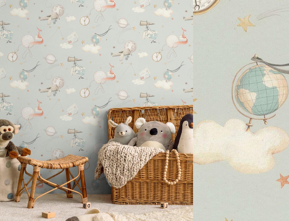 Papel pintado Bambino 006-BAM de Decoas