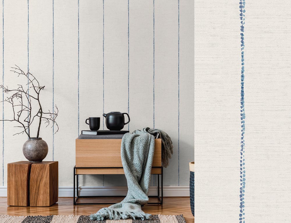 Papel pintado ICH Jaipur Chai Stripe 488-5
