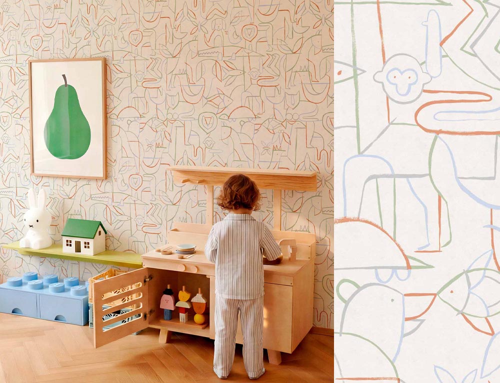 Papel pintado BB Kids D00363