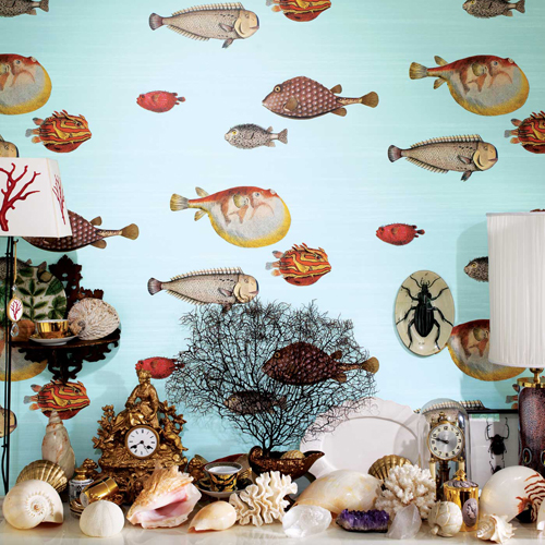 Papel pintado Fornasetti