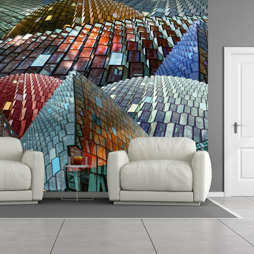Fotomural 3D and Modern Graphics 5043-4V-1