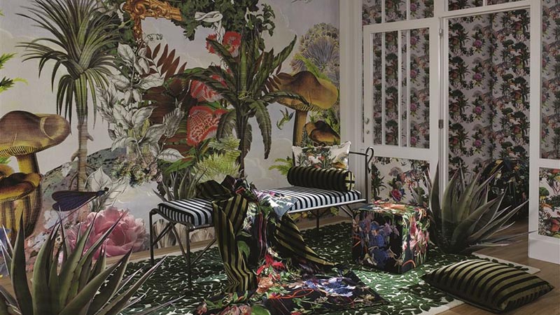 Papel pintado Histoires Naturelles de Christian Lacroix