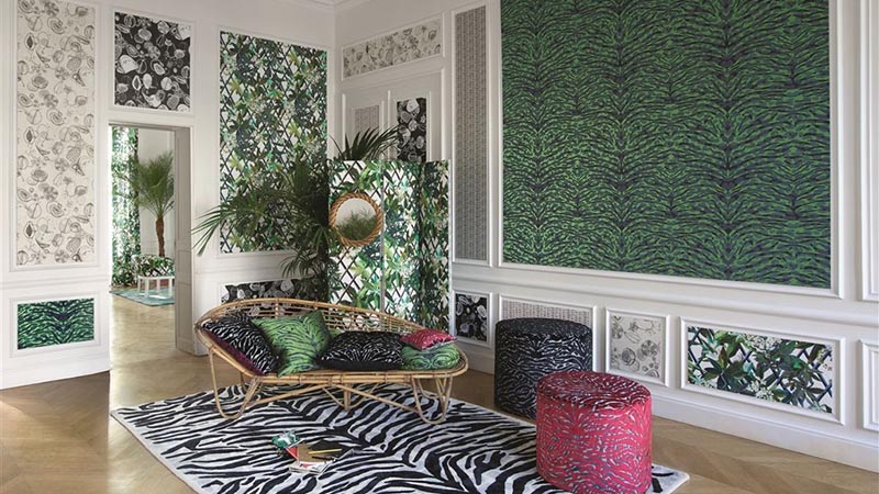 Papel pintado Nouveaux Mondes de Christian Lacroix