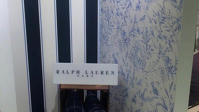 Papel pintado Signature Florals de Ralph Lauren