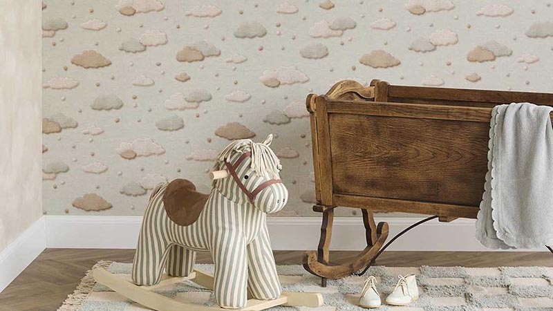 Papel pintado infantil Tiny Treasures de Eijffinger