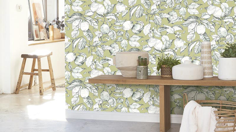 Papel pintado Soliflore de Casadeco