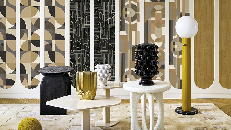 Papel pintado Faubourg des Lumières de Casamance