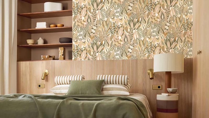 Papel pintado Palmadora de Casamance