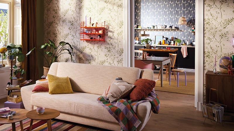 Papel pintado Stories of Life de Living Walls