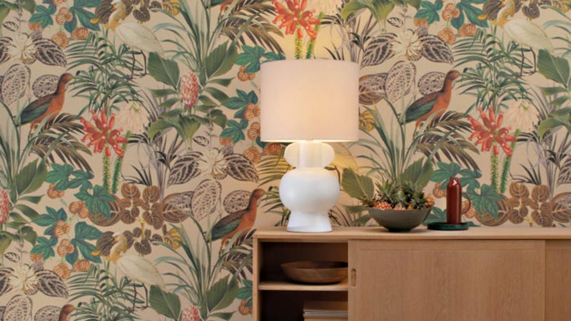 Papel pintado Birds of Paradise de Omexco