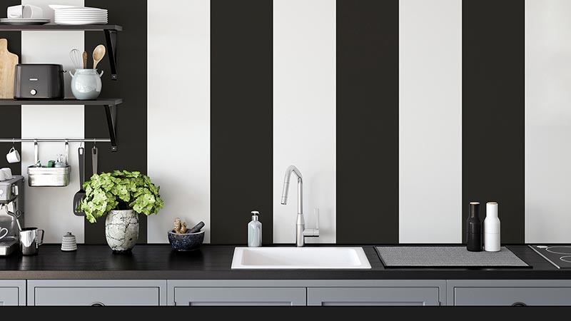 Papeles pintados Smart Stripes 3 de Saint Honoré