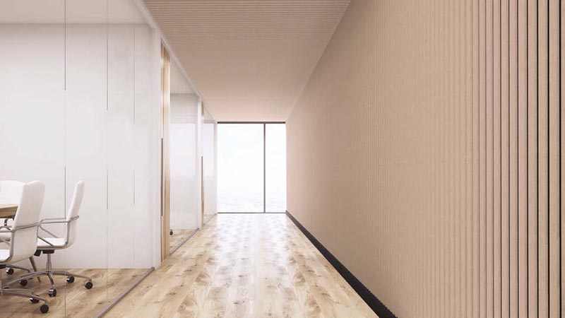 Paneles Acústicos SlimWall LInes de Texdecor